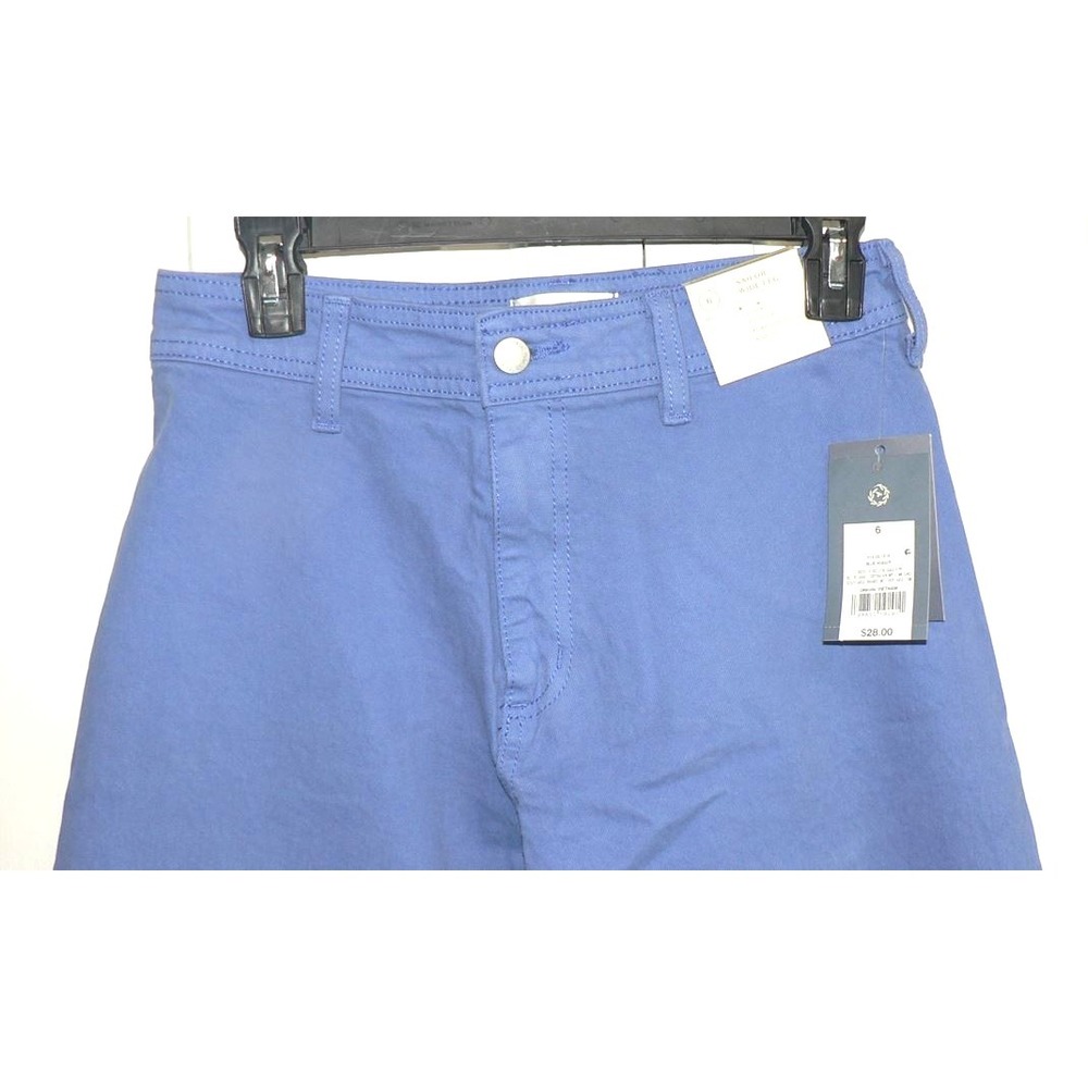 Universal Thread Women's High Rise Sailor Wide Leg Ankle Jeans in Blue Size 6 - Picture 5 of 10